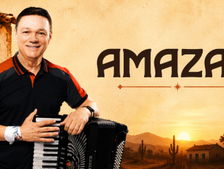 O cantor, sanfoneiro e poeta nordestino Amazan está vivendo mais uma intensa temporada de São João.